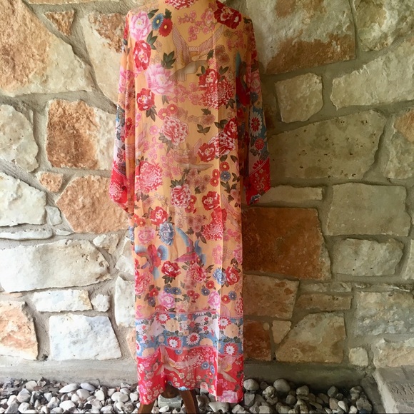 🌺Morning Glory Kimono Duster🌺 - Picture 6 of 8
